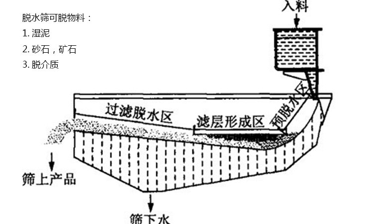 脫水篩結構